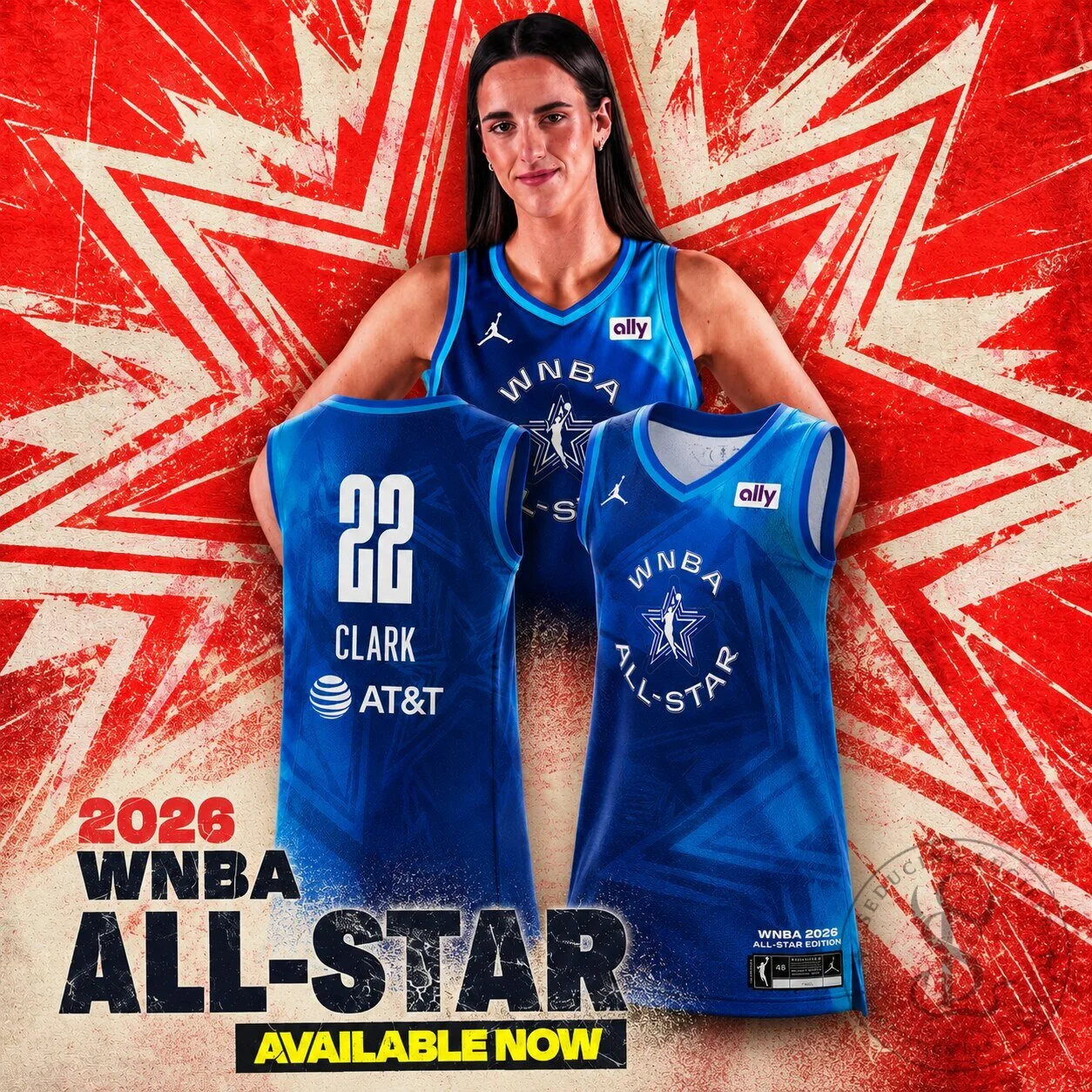 Caitlin Clark 22 WNBA All-Star 2026 Jersey Limited Edition